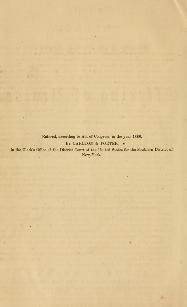 New Hymn and Tune book: an Offering of Praise for the Methodist Episcopal Church page 9