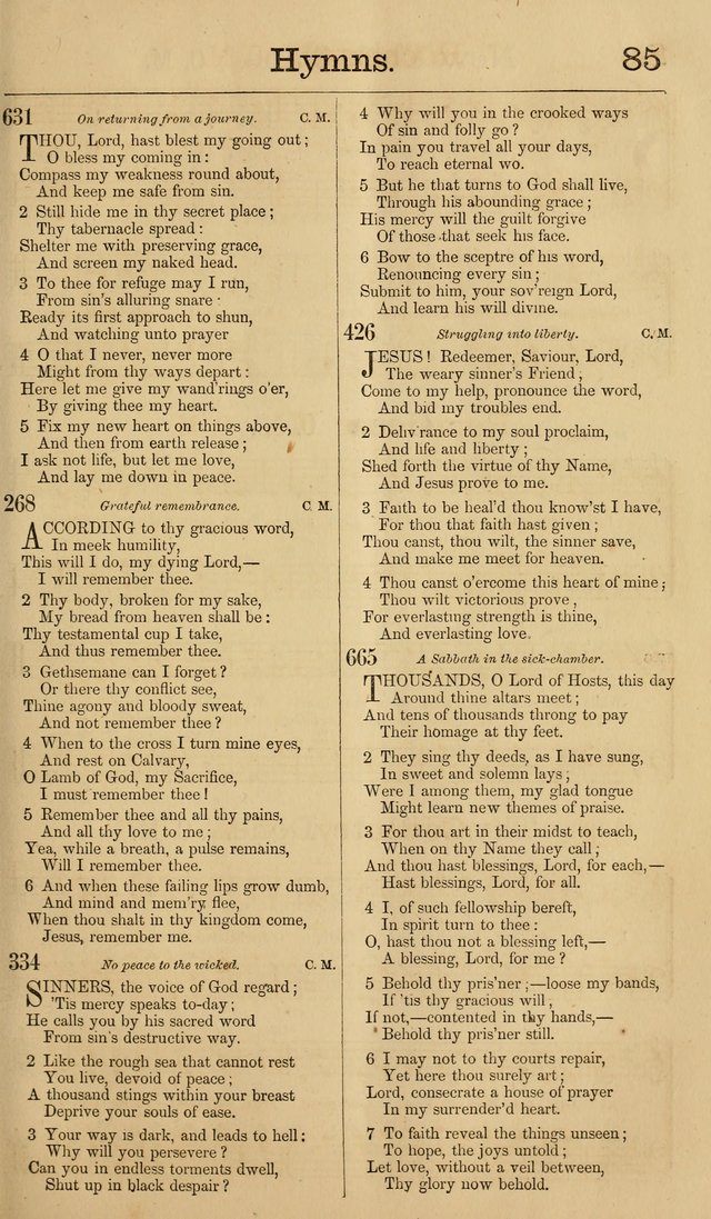 New Hymn and Tune book: an Offering of Praise for the Methodist Episcopal Church page 92