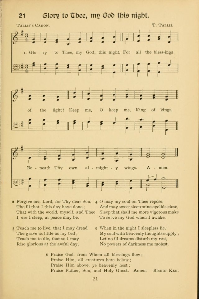 Northfield Hymns for Young People page 21