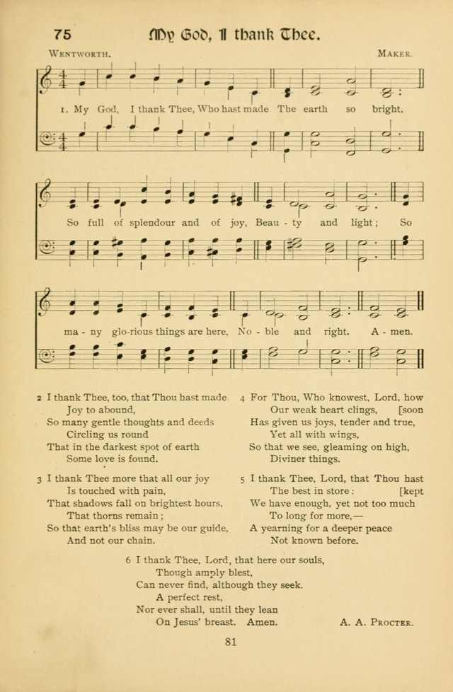 Northfield Hymns for Young People page 81