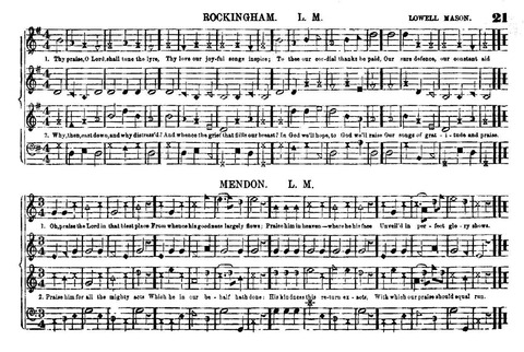 The New Harp of Columbia: a system of musical notation, with a note for each sound, and a shape for each note; containing a variety of most excellent psalm and hymn tunes, odes and anthems, happily... page 24