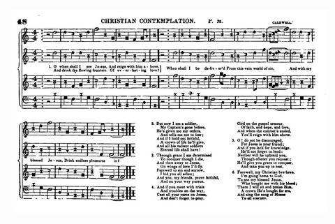 The New Harp of Columbia: a system of musical notation, with a note for each sound, and a shape for each note; containing a variety of most excellent psalm and hymn tunes, odes and anthems, happily... page 51