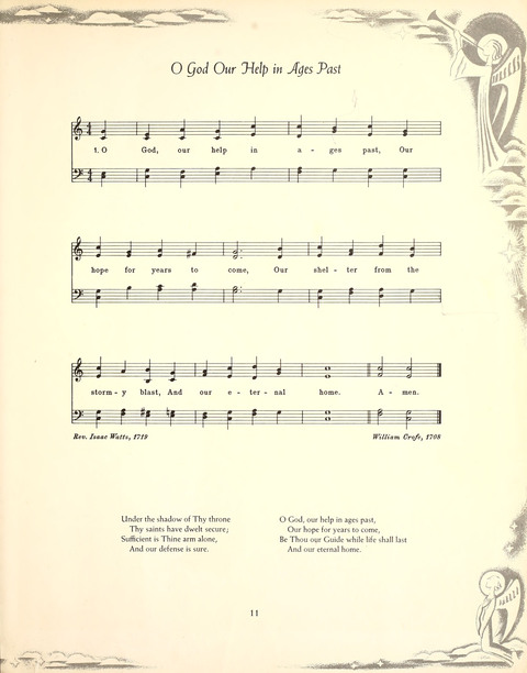 The New Illustrated Book of Favorite Hymns page 11