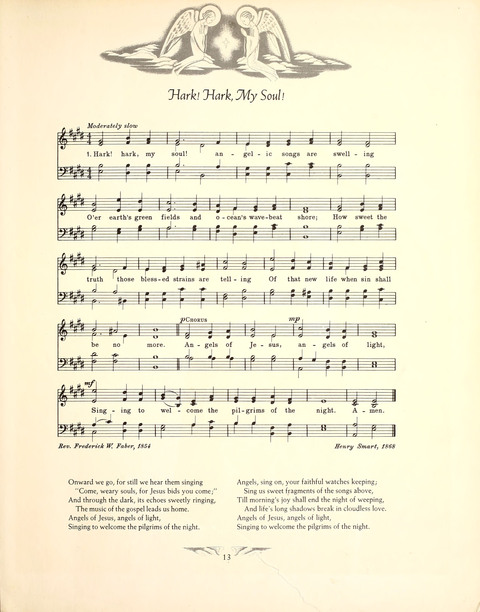 The New Illustrated Book of Favorite Hymns page 13