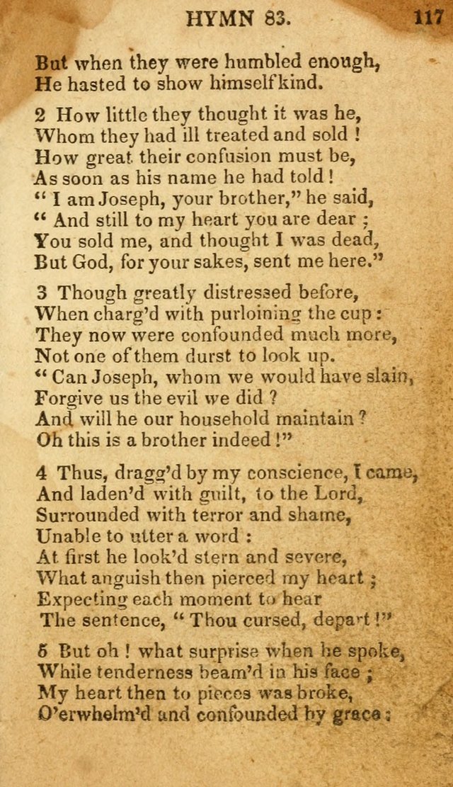 The New and Improved Camp Meeting Hymn Book: being a choice selection of hymns from the most approved authors. Designed to aid in the public and private devotions of Christians page 124