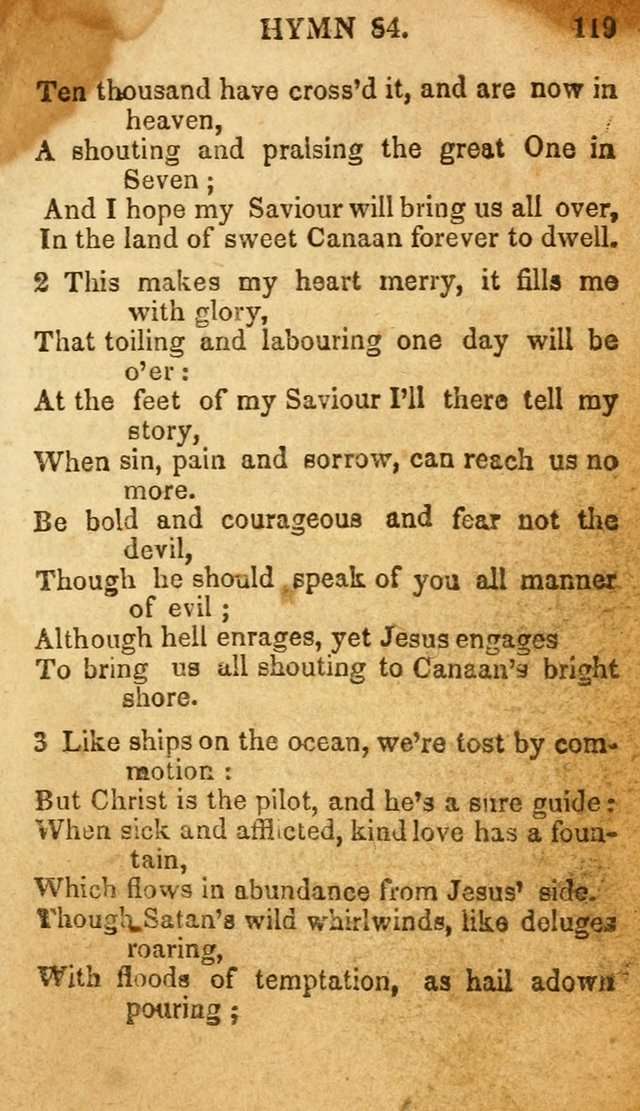 The New and Improved Camp Meeting Hymn Book: being a choice selection of hymns from the most approved authors. Designed to aid in the public and private devotions of Christians page 126