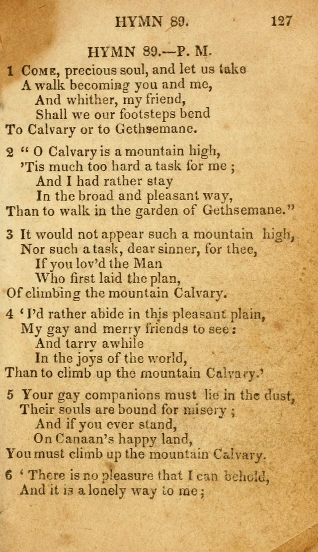 The New and Improved Camp Meeting Hymn Book: being a choice selection of hymns from the most approved authors. Designed to aid in the public and private devotions of Christians page 134