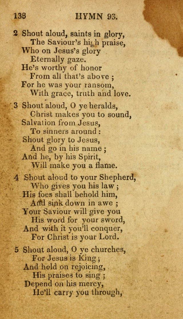 The New and Improved Camp Meeting Hymn Book: being a choice selection of hymns from the most approved authors. Designed to aid in the public and private devotions of Christians page 145