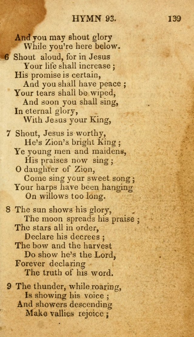 The New and Improved Camp Meeting Hymn Book: being a choice selection of hymns from the most approved authors. Designed to aid in the public and private devotions of Christians page 146