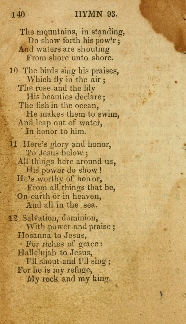 The New and Improved Camp Meeting Hymn Book: being a choice selection of hymns from the most approved authors. Designed to aid in the public and private devotions of Christians page 147