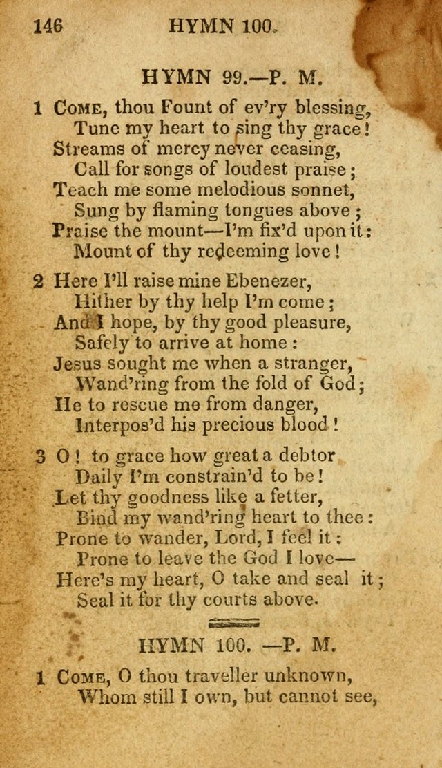 The New and Improved Camp Meeting Hymn Book: being a choice selection of hymns from the most approved authors. Designed to aid in the public and private devotions of Christians page 153