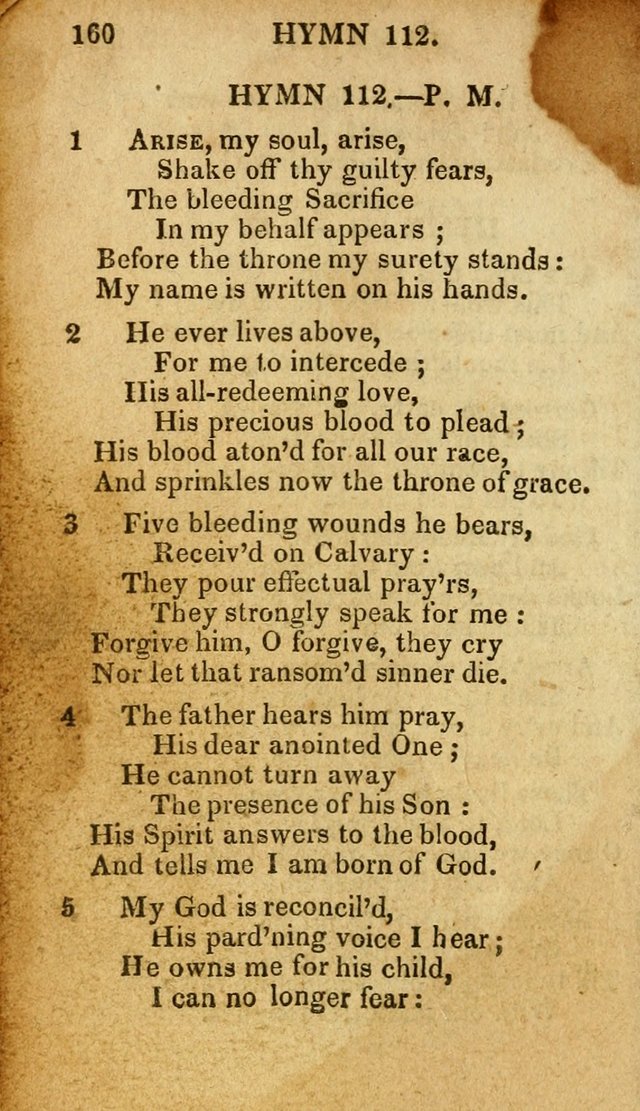 The New and Improved Camp Meeting Hymn Book: being a choice selection of hymns from the most approved authors. Designed to aid in the public and private devotions of Christians page 167