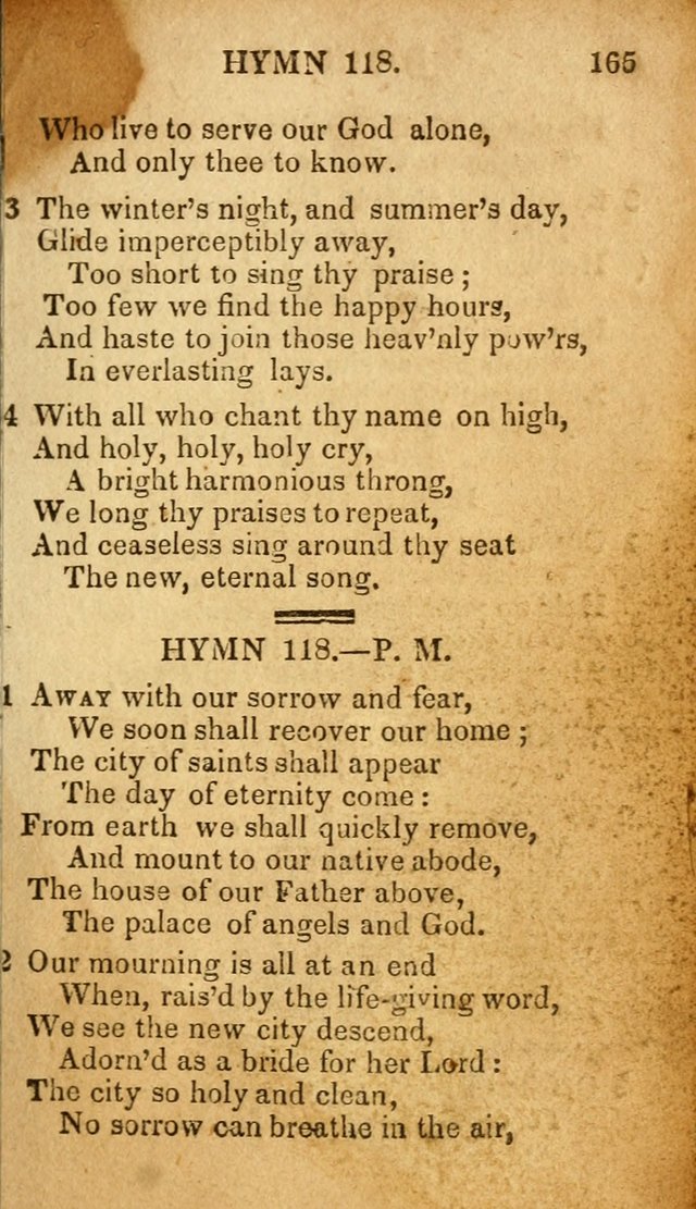 The New and Improved Camp Meeting Hymn Book: being a choice selection of hymns from the most approved authors. Designed to aid in the public and private devotions of Christians page 172