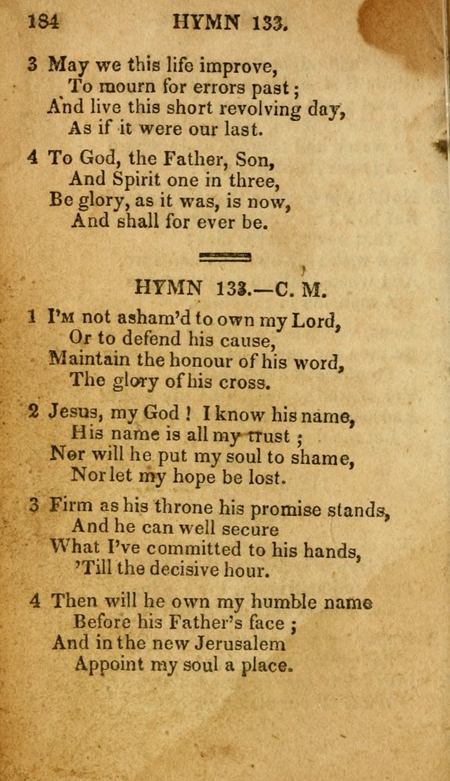 The New and Improved Camp Meeting Hymn Book: being a choice selection of hymns from the most approved authors. Designed to aid in the public and private devotions of Christians page 191