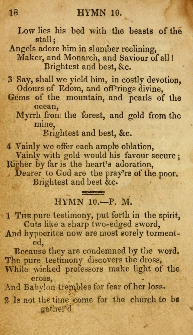 The New and Improved Camp Meeting Hymn Book: being a choice selection of hymns from the most approved authors. Designed to aid in the public and private devotions of Christians page 25