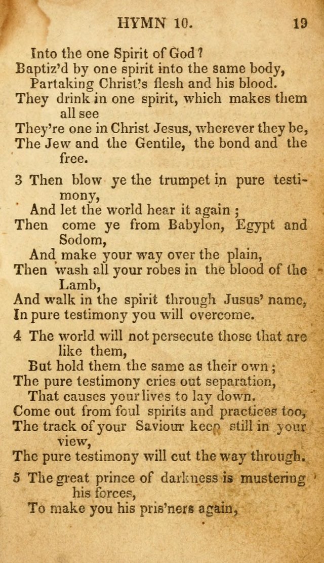 The New and Improved Camp Meeting Hymn Book: being a choice selection of hymns from the most approved authors. Designed to aid in the public and private devotions of Christians page 26