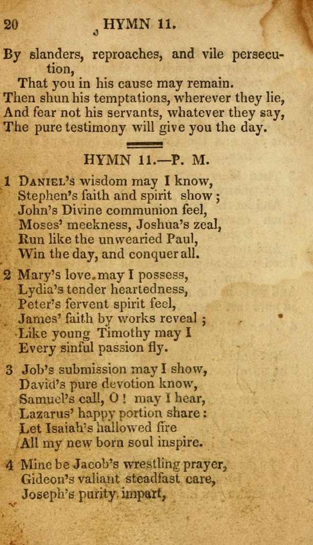 The New and Improved Camp Meeting Hymn Book: being a choice selection of hymns from the most approved authors. Designed to aid in the public and private devotions of Christians page 27