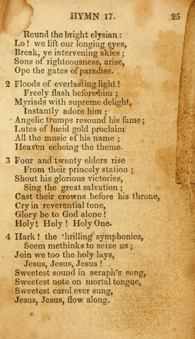 The New and Improved Camp Meeting Hymn Book: being a choice selection of hymns from the most approved authors. Designed to aid in the public and private devotions of Christians page 32