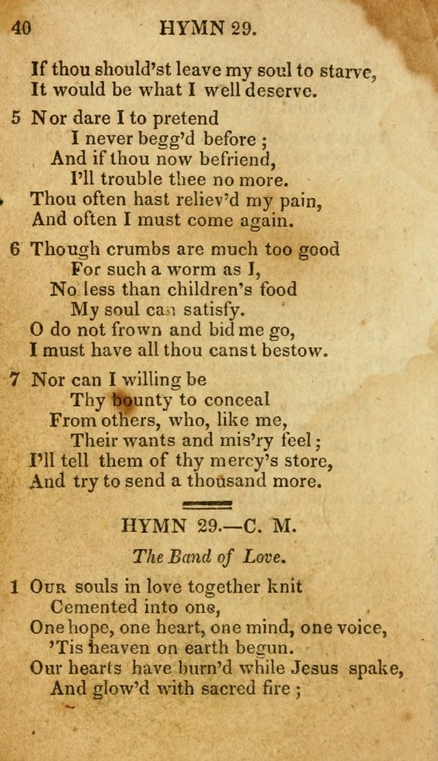 The New and Improved Camp Meeting Hymn Book: being a choice selection of hymns from the most approved authors. Designed to aid in the public and private devotions of Christians page 47