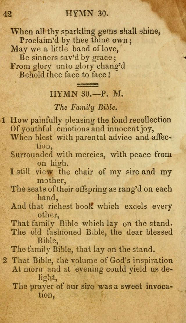 The New and Improved Camp Meeting Hymn Book: being a choice selection of hymns from the most approved authors. Designed to aid in the public and private devotions of Christians page 49