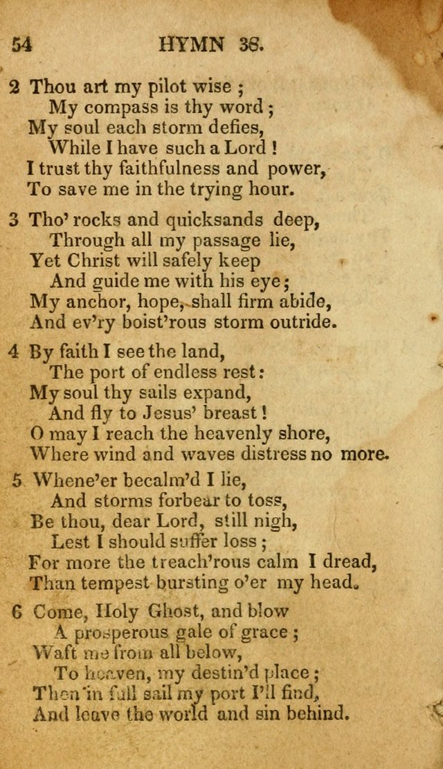 The New and Improved Camp Meeting Hymn Book: being a choice selection of hymns from the most approved authors. Designed to aid in the public and private devotions of Christians page 61