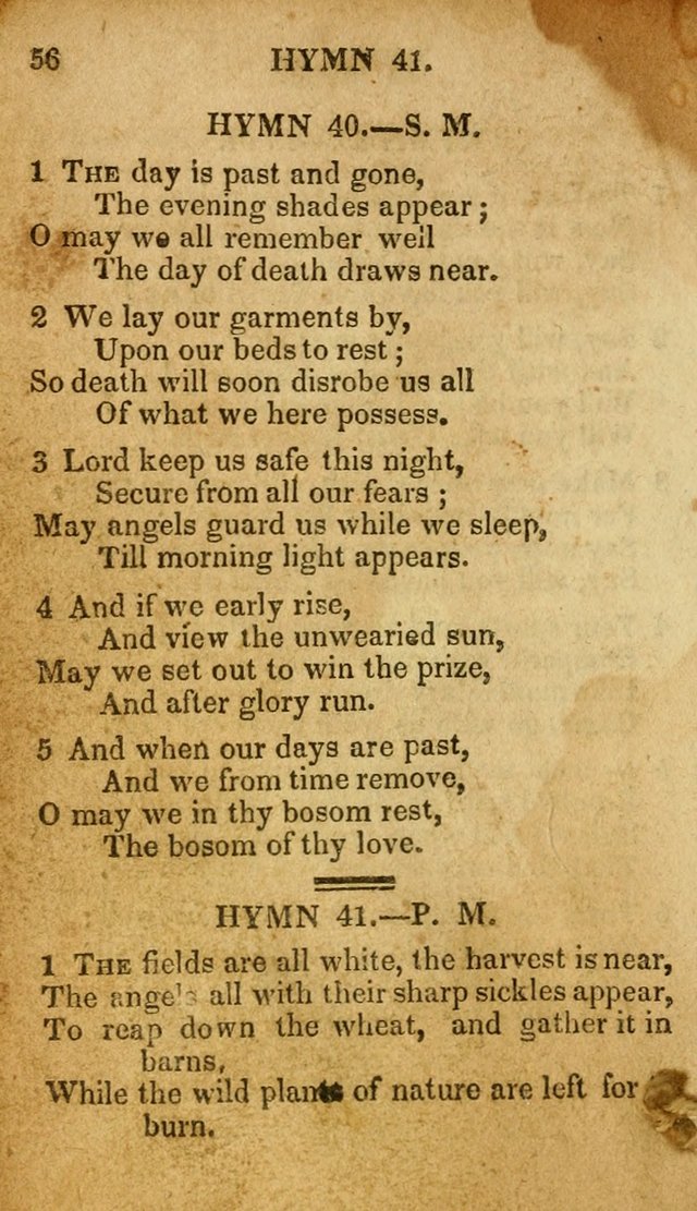 The New and Improved Camp Meeting Hymn Book: being a choice selection of hymns from the most approved authors. Designed to aid in the public and private devotions of Christians page 63