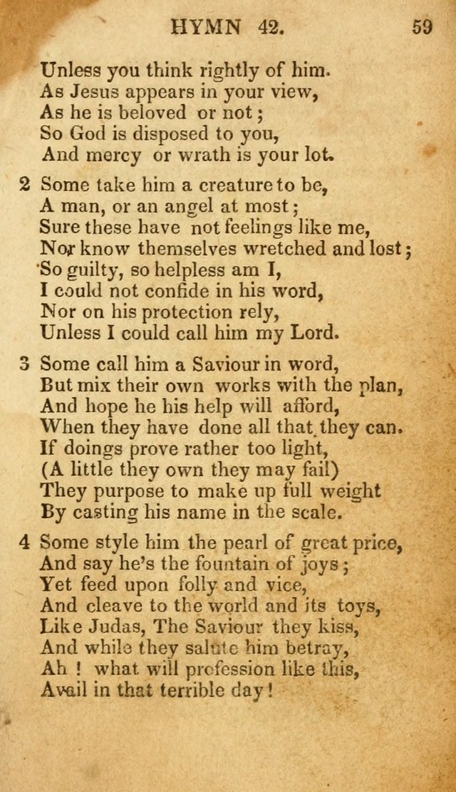 The New and Improved Camp Meeting Hymn Book: being a choice selection of hymns from the most approved authors. Designed to aid in the public and private devotions of Christians page 66