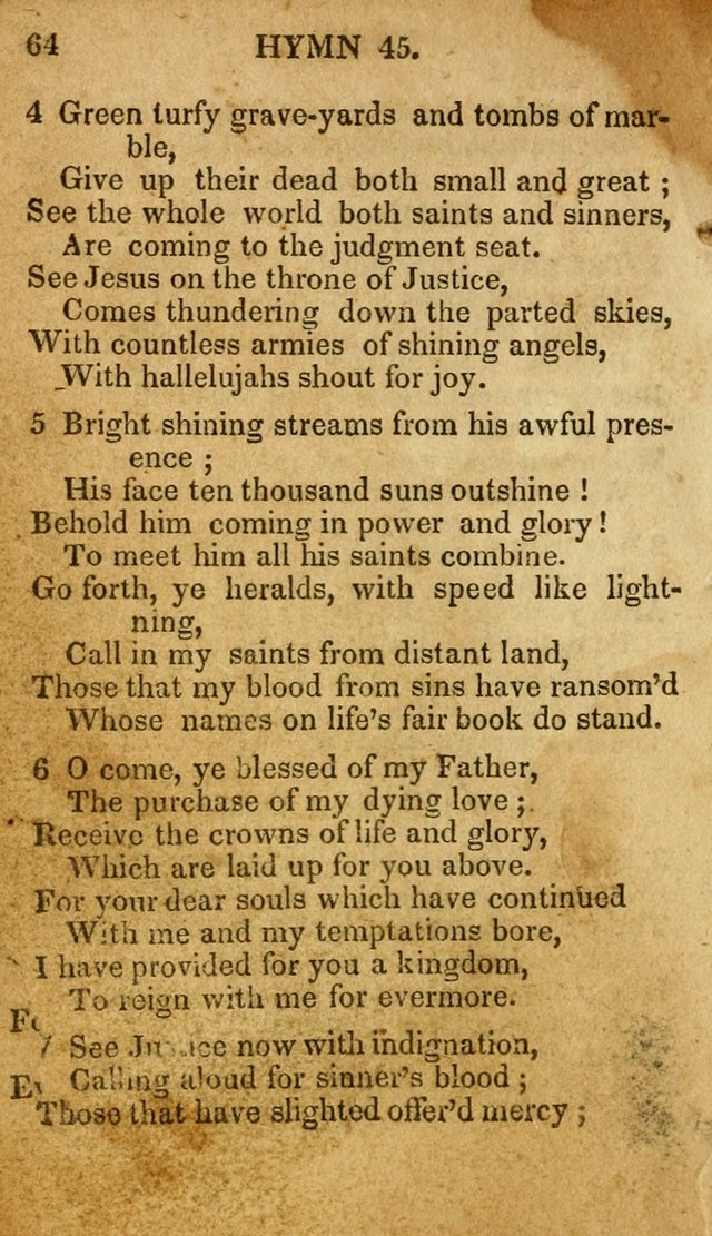 The New and Improved Camp Meeting Hymn Book: being a choice selection of hymns from the most approved authors. Designed to aid in the public and private devotions of Christians page 71