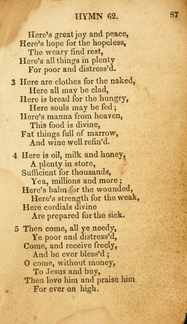 The New and Improved Camp Meeting Hymn Book: being a choice selection of hymns from the most approved authors. Designed to aid in the public and private devotions of Christians page 94