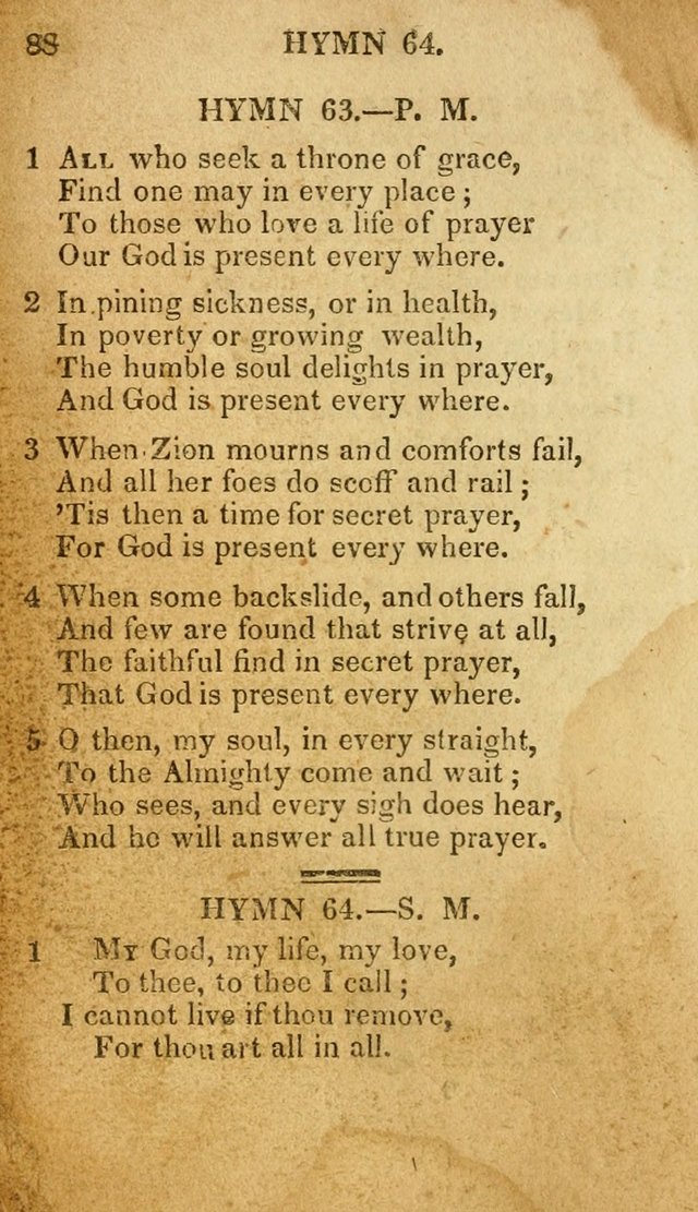 The New and Improved Camp Meeting Hymn Book: being a choice selection of hymns from the most approved authors. Designed to aid in the public and private devotions of Christians page 95