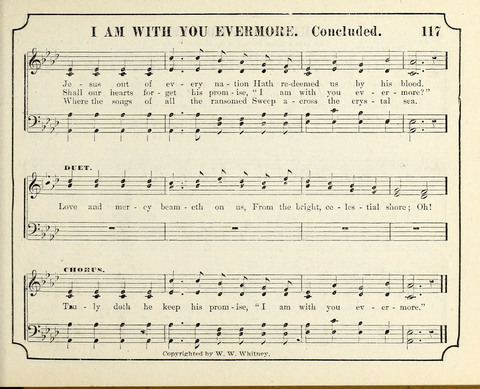 New Joy Bells: a collection of choice music for the Sunday-school, embracing several first prize songs written for the national content, besides a select variety of new songs never published before page 117