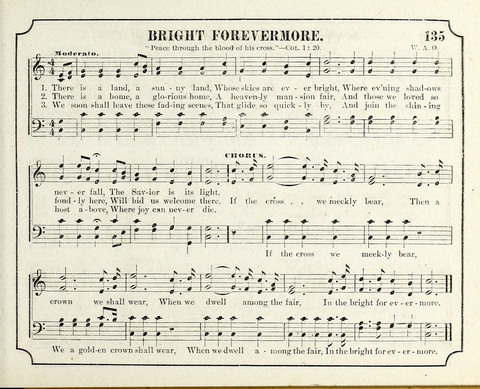 New Joy Bells: a collection of choice music for the Sunday-school, embracing several first prize songs written for the national content, besides a select variety of new songs never published before page 135