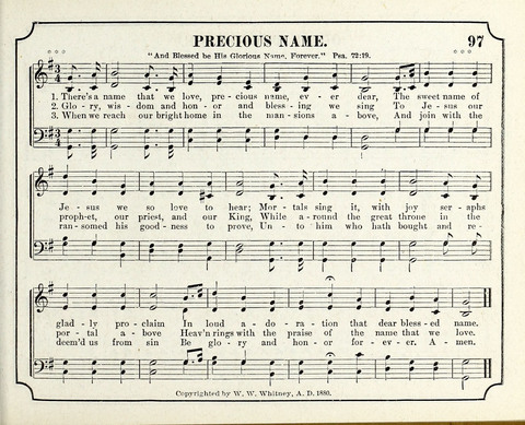 New Joy Bells: a collection of choice music for the Sunday-school, embracing several first prize songs written for the national content, besides a select variety of new songs never published before page 97