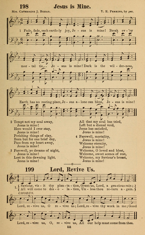 The New Jubilee Harp: or Christian hymns and song. a new collection of hymns and tunes for public and social worship page 111