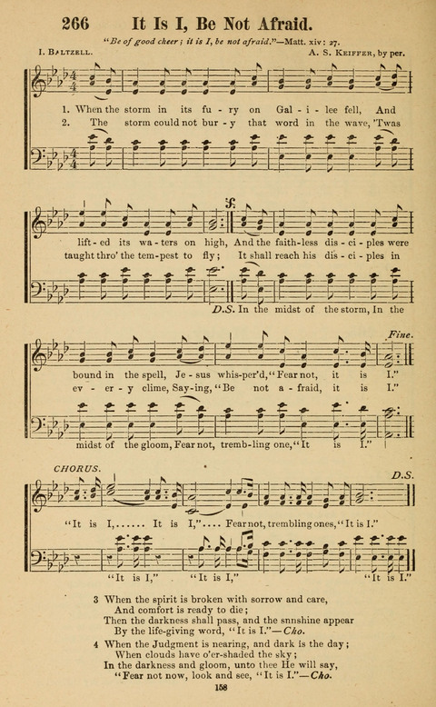 The New Jubilee Harp: or Christian hymns and song. a new collection of hymns and tunes for public and social worship page 158