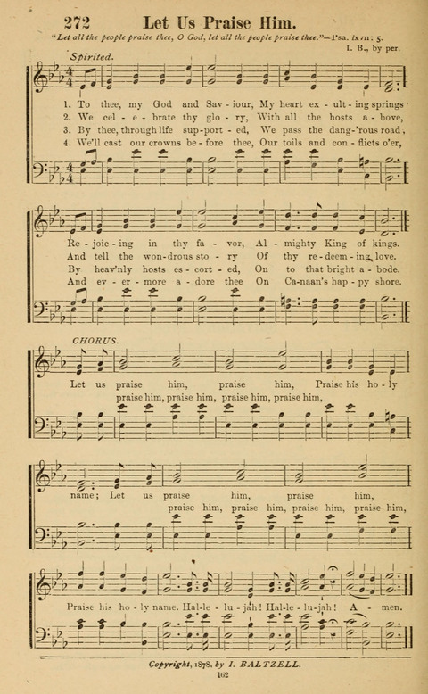 The New Jubilee Harp: or Christian hymns and song. a new collection of hymns and tunes for public and social worship page 162