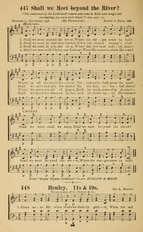 The New Jubilee Harp: or Christian hymns and song. a new collection of hymns and tunes for public and social worship page 268