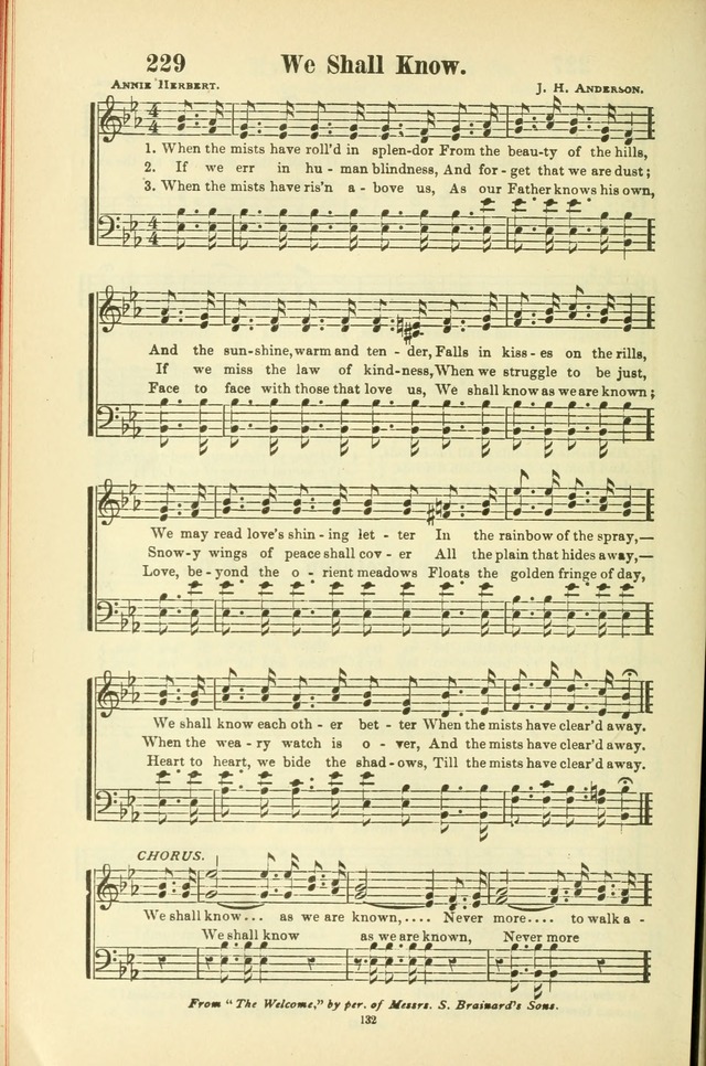 The New Jubilee Harp: or Christian hymns and songs. a new collection of hymns and tunes for public and social worship (With supplement) page 132