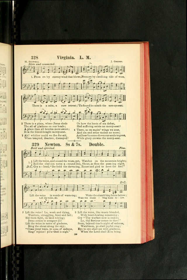 The New Jubilee Harp: or Christian hymns and songs. a new collection of hymns and tunes for public and social worship (With supplement) page 201