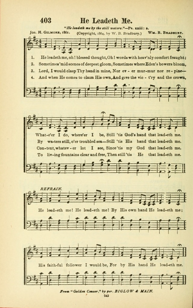 The New Jubilee Harp: or Christian hymns and songs. a new collection of hymns and tunes for public and social worship (With supplement) page 246