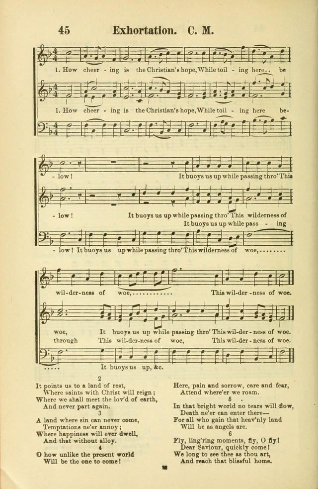 The New Jubilee Harp: or Christian hymns and songs. a new collection of hymns and tunes for public and social worship (With supplement) page 28