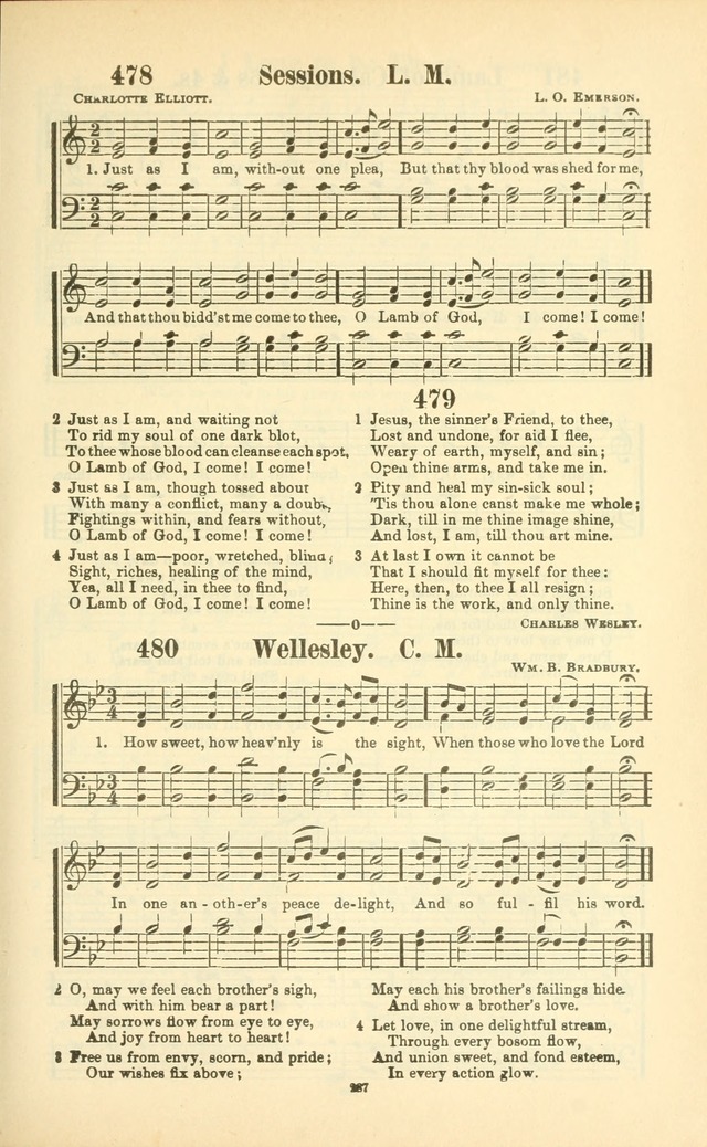 The New Jubilee Harp: or Christian hymns and songs. a new collection of hymns and tunes for public and social worship (With supplement) page 291