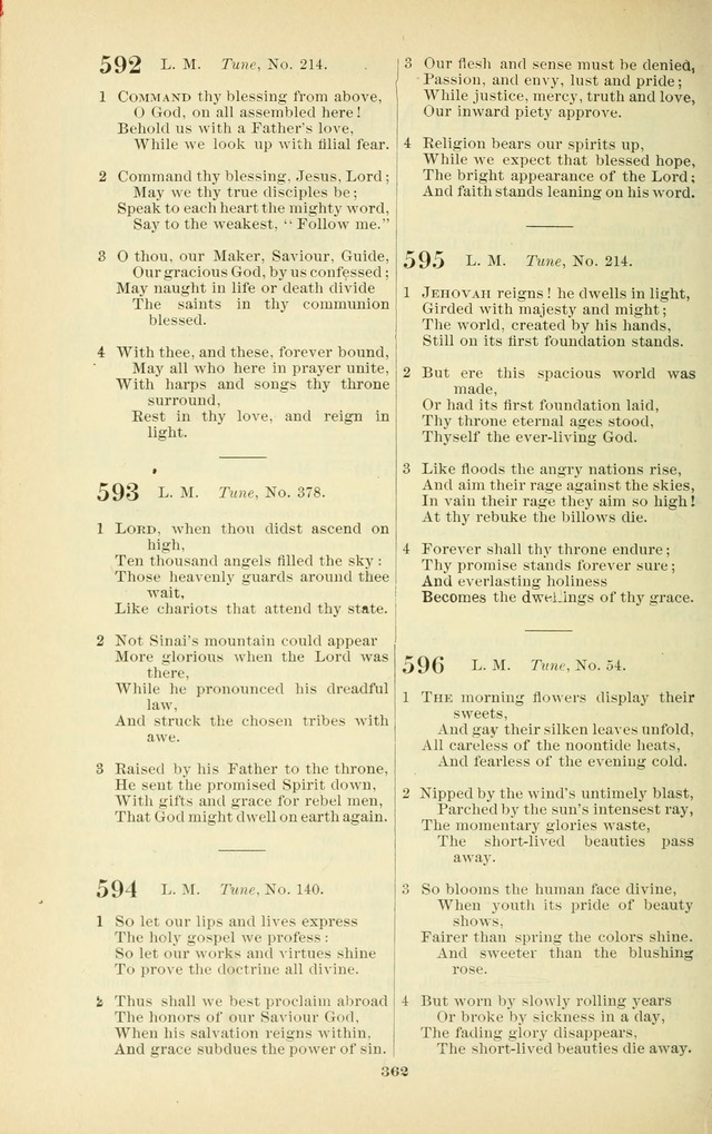 The New Jubilee Harp: or Christian hymns and songs. a new collection of hymns and tunes for public and social worship (With supplement) page 366