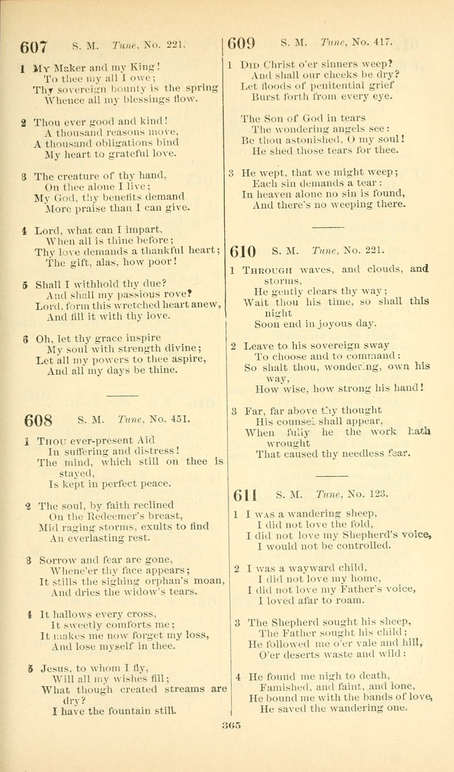 The New Jubilee Harp: or Christian hymns and songs. a new collection of hymns and tunes for public and social worship (With supplement) page 369