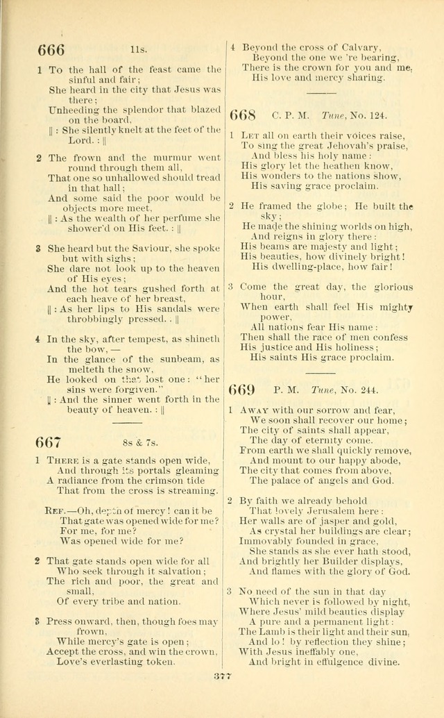 The New Jubilee Harp: or Christian hymns and songs. a new collection of hymns and tunes for public and social worship (With supplement) page 383