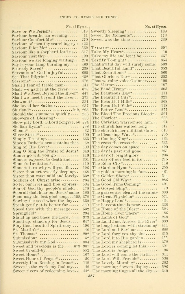 The New Jubilee Harp: or Christian hymns and songs. a new collection of hymns and tunes for public and social worship (With supplement) page 393