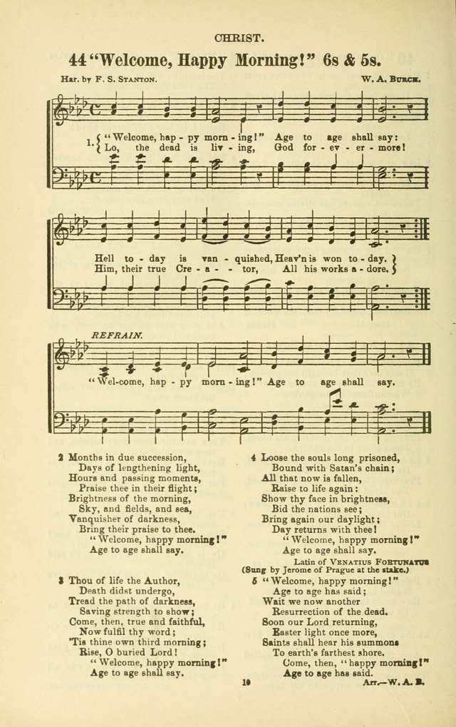 The New Jubilee Harp: or Christian hymns and songs. a new collection of hymns and tunes for public and social worship (With supplement) page 416