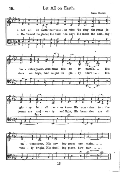 New Jewish Hymnal for Religious Schools and Junior Congregations. 8th ed. page 22