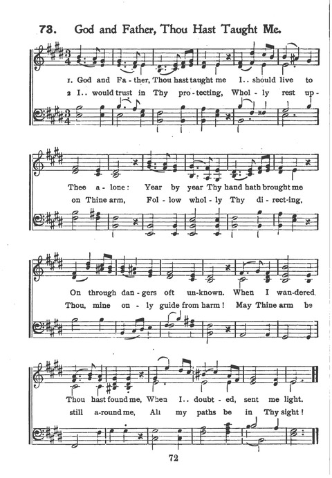 New Jewish Hymnal for Religious Schools and Junior Congregations. 8th ed. page 91