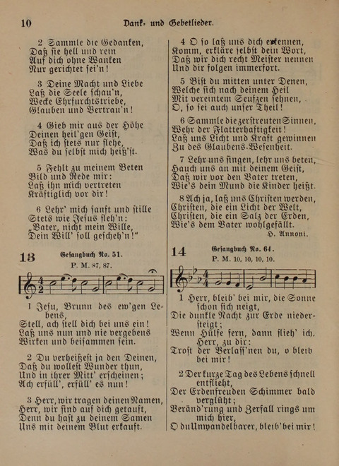 Der Neue Kleine Psalter: Zionslieder für den Gebrauch in Erbauungsstunden und Lagerversammlungen page 10